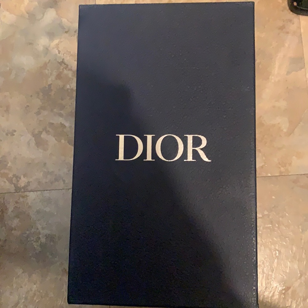 White Dior Oblique Canvas